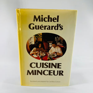 Michel Guérard's Cuisine Minceur 1977 Macmillan Hardcover French Nouvelle Cuisine Cookbook