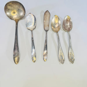 1847 Rogers Bros and Oneida Community Silverplate Craft Lot of 5