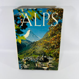 National Geographic Alps Book Vintage 1973 Hardcover Travel Photography Book