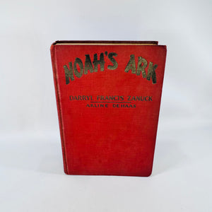 Noah's Ark by Darryl Francis Zanuck 1928 Grosset & Dunlap Photoplay