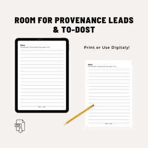 Vintage Book Valuation Worksheet (6 Pages) – Printable PDF for Buyers & Sellers | Condition, Edition & SOLD Comps