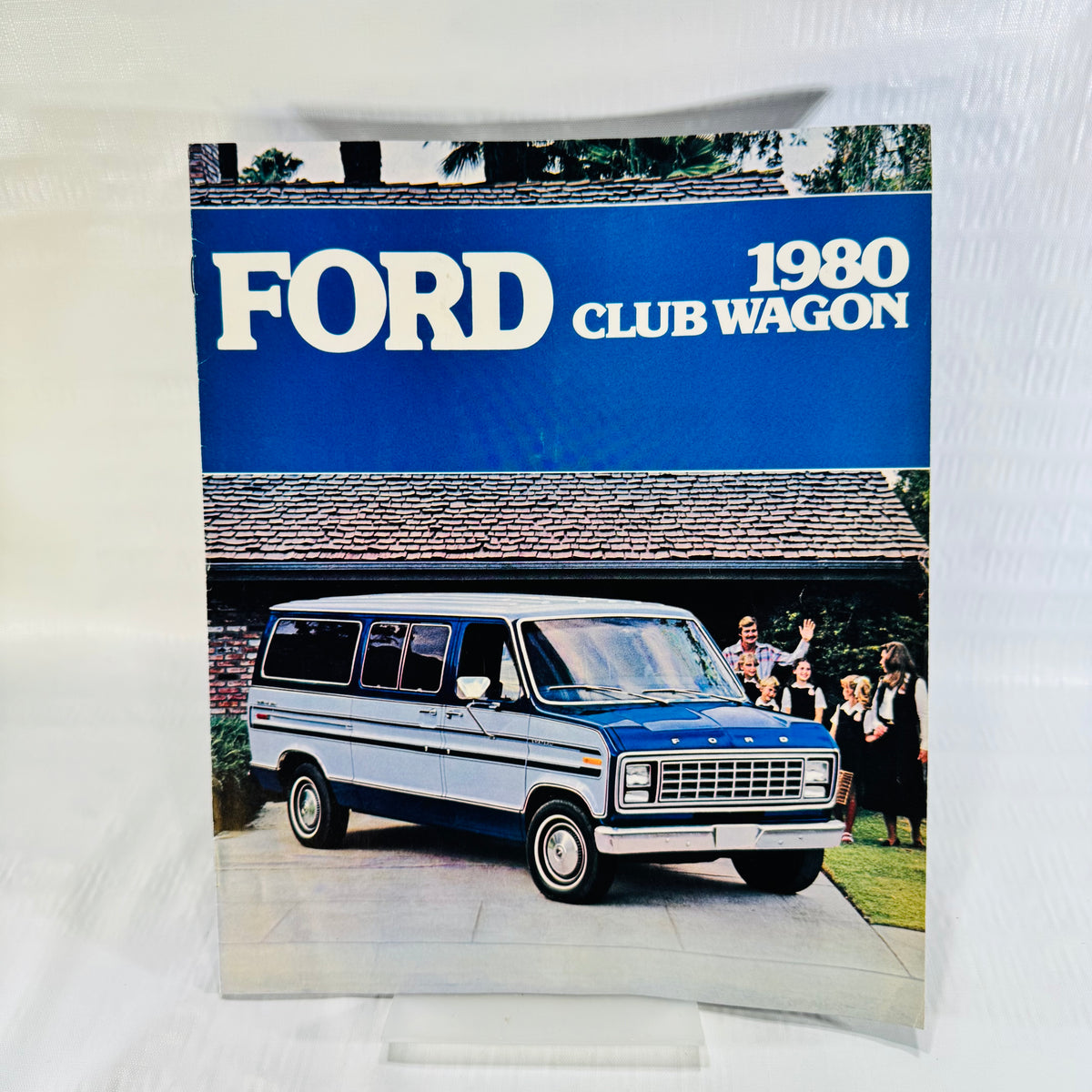 1980 Ford Club Wagon Original Sales Brochure, 8 Pages