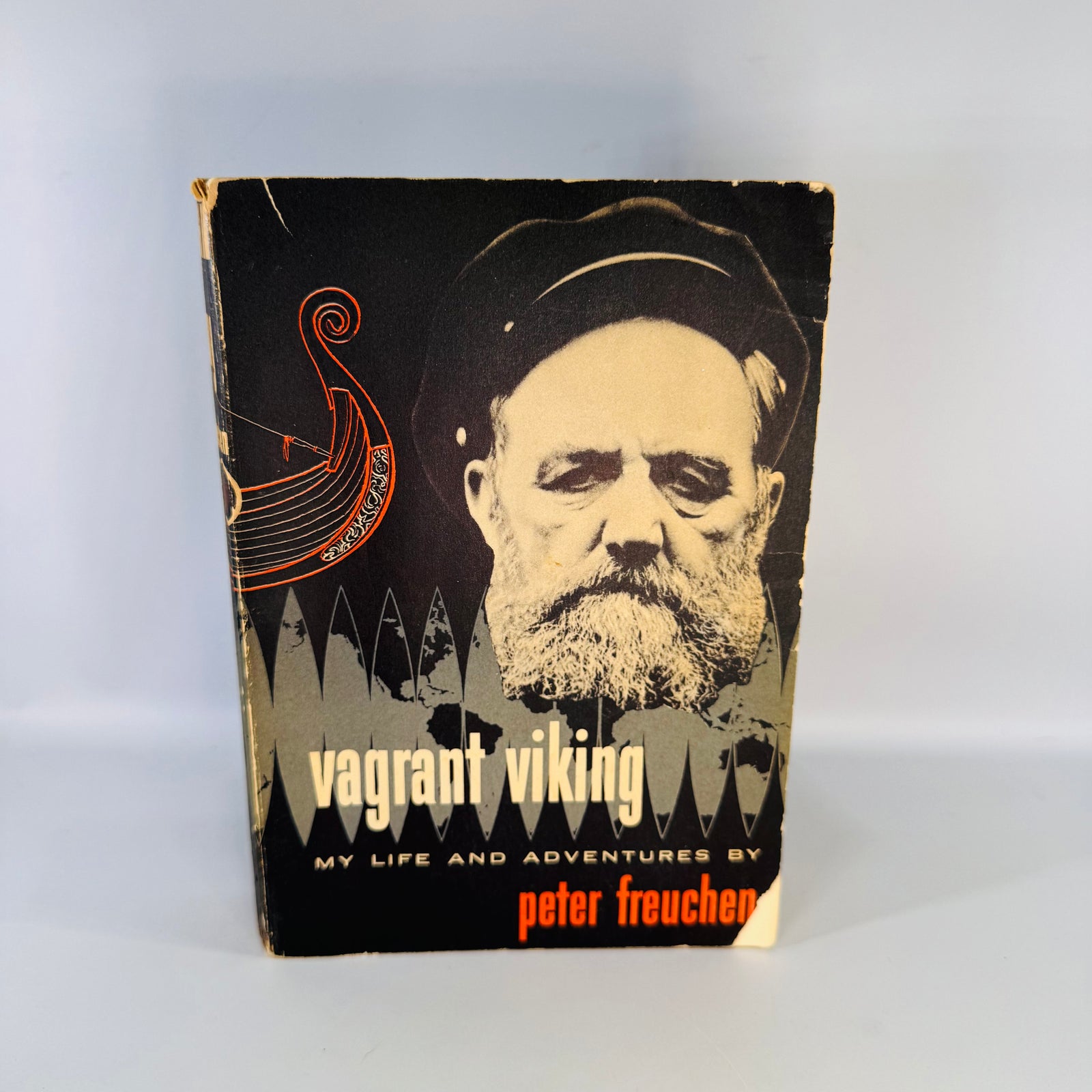 Vintage Arctic Memoir Vagrant Viking Peter Freuchen 1954 Paperback