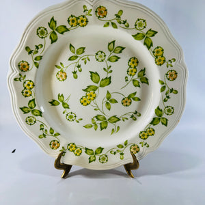 Petite Flora Ironstone 4009 Dinner Plate Japan 1970s