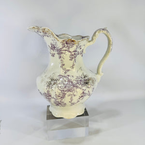 Pitcairns Limited Colwyn 11 Victorian Transferware Pitcher 1894 to 1901