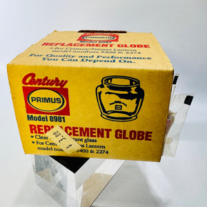 Century Primus Model 8981 Replacement Globe with Two Mantle Packs