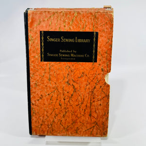 Singer Sewing Library Nos. 1, 2 and 3 by Mary Brooks Picken 1930 Sewing Pamphlet Set with Case