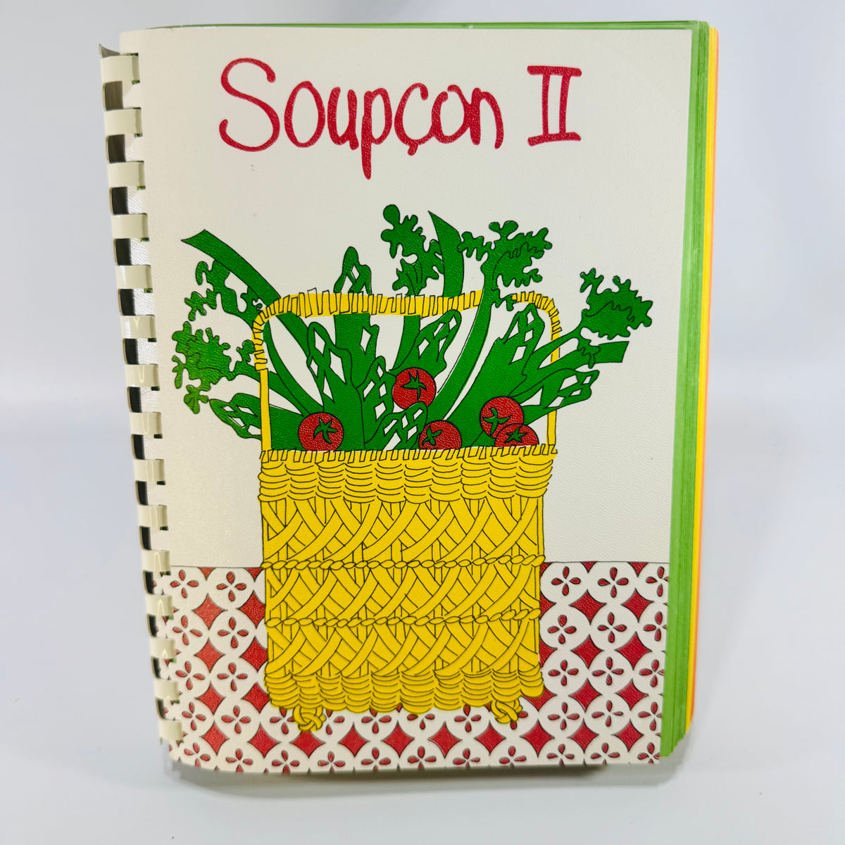 Soupçon II: More Seasonal Samplings from the Junior League of Chicago 1982 Second Printing Comb Bound Cookbook