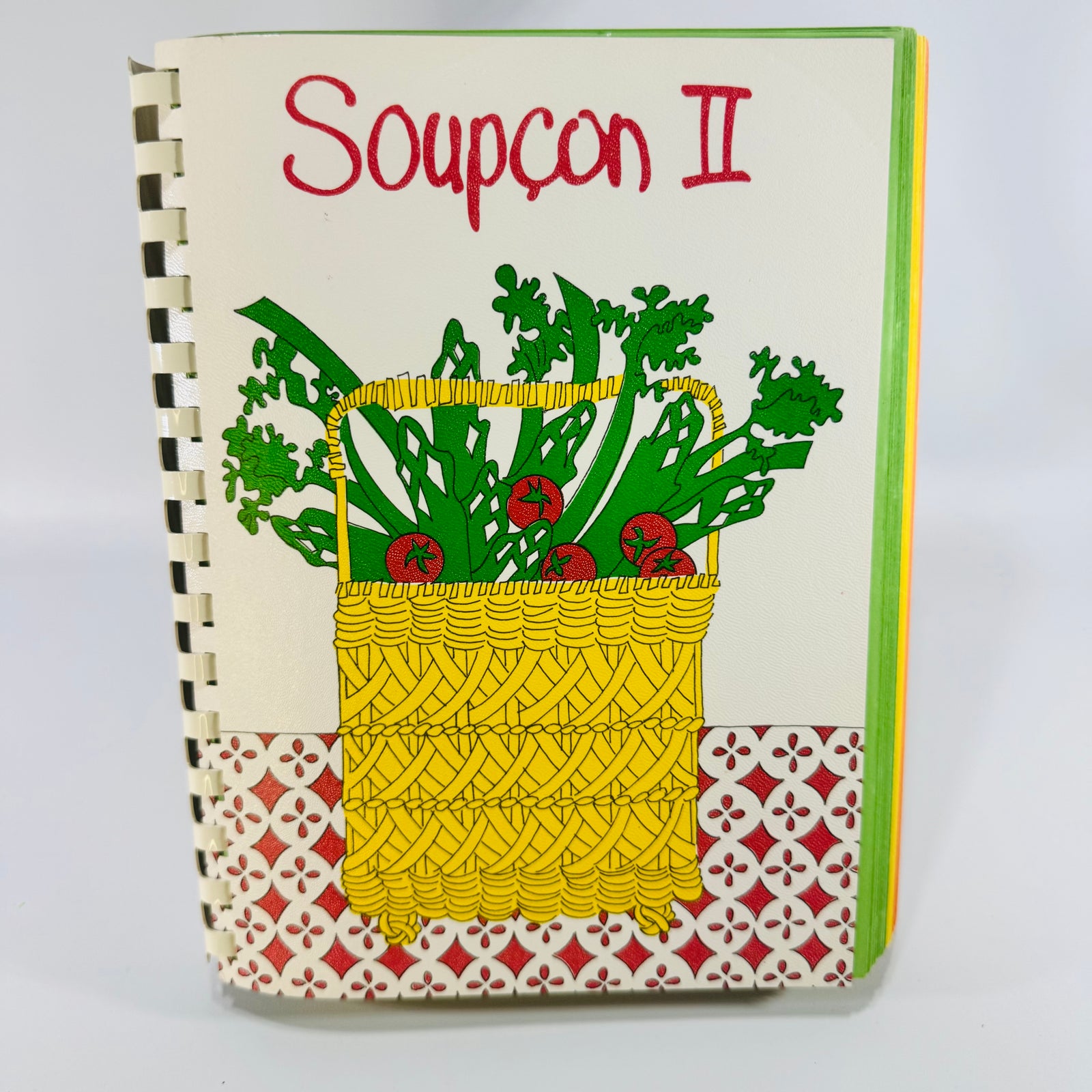 Soupçon II: More Seasonal Samplings from the Junior League of Chicago 1982 Second Printing Comb Bound Cookbook