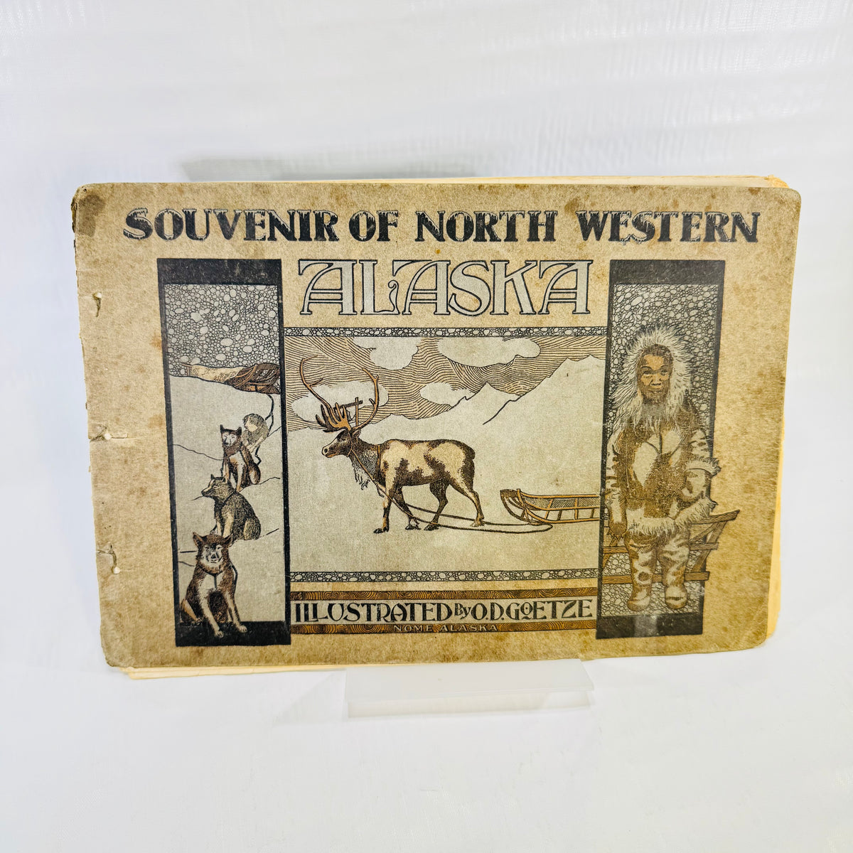 Souvenir of North Western Alaska by O.D. Goetze Circa 1904 Photographic Booklet