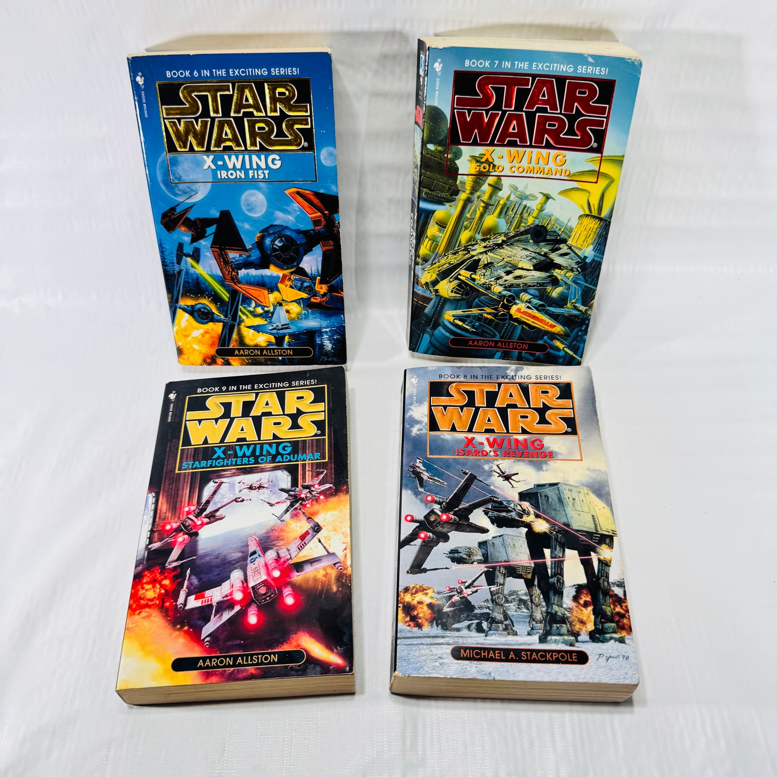 Star Wars X-Wing Books 6-9 Paperback Bundle | Allston Stackpole
