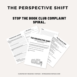 The Perspective Shift Draft – Printable Book Club Game (PDF) | Book Club Activity, Discussion Game (15–25 Min)