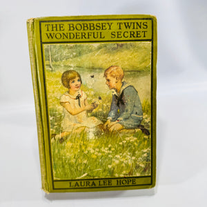 The Bobbsey Twins' Wonderful Secret 1931 Laura Lee Hope Grosset & Dunlap Hardcover Walter S. Rogers Illustrated