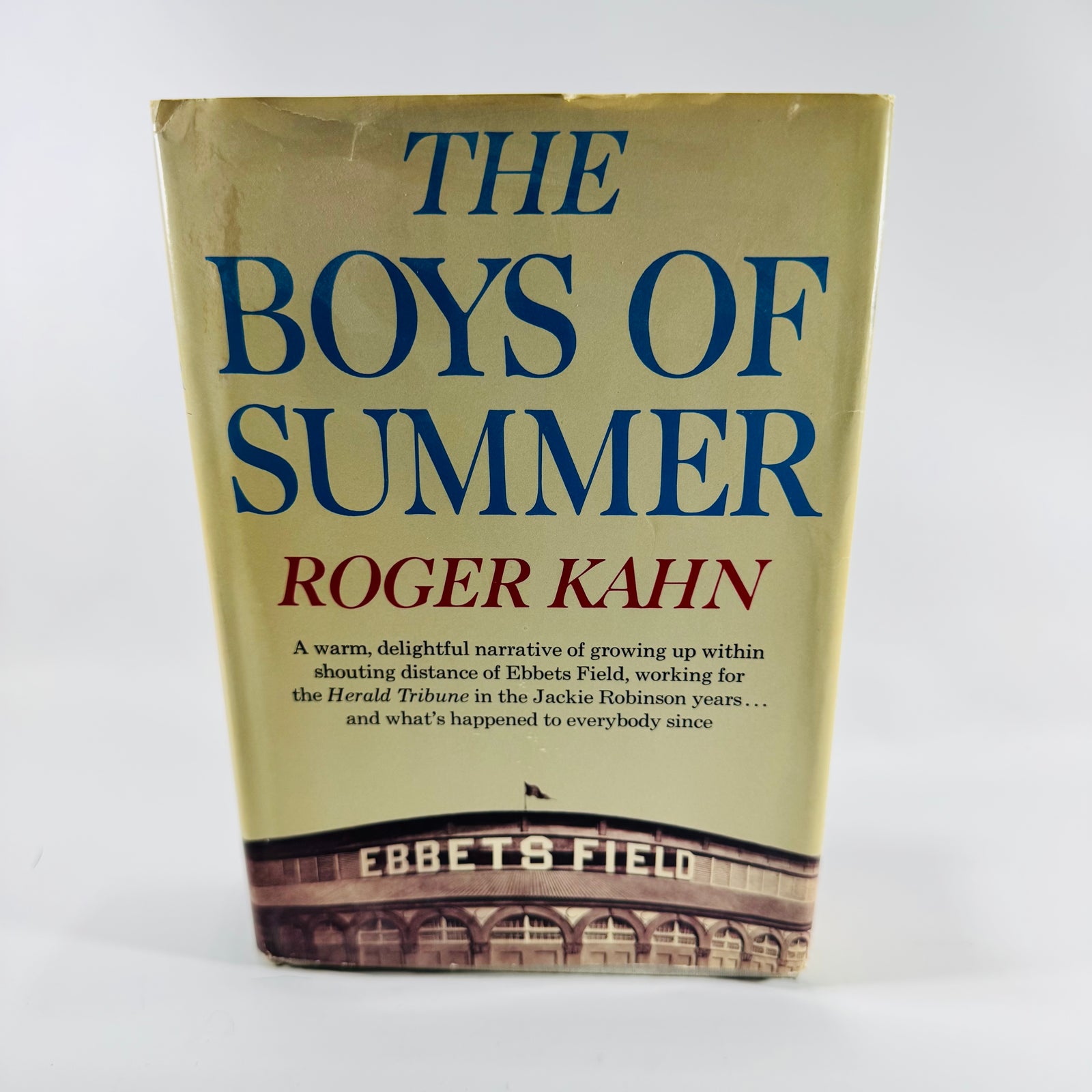 The Boys of Summer Roger Kahn 1972 First Edition Hardcover Brooklyn Dodgers Baseball
