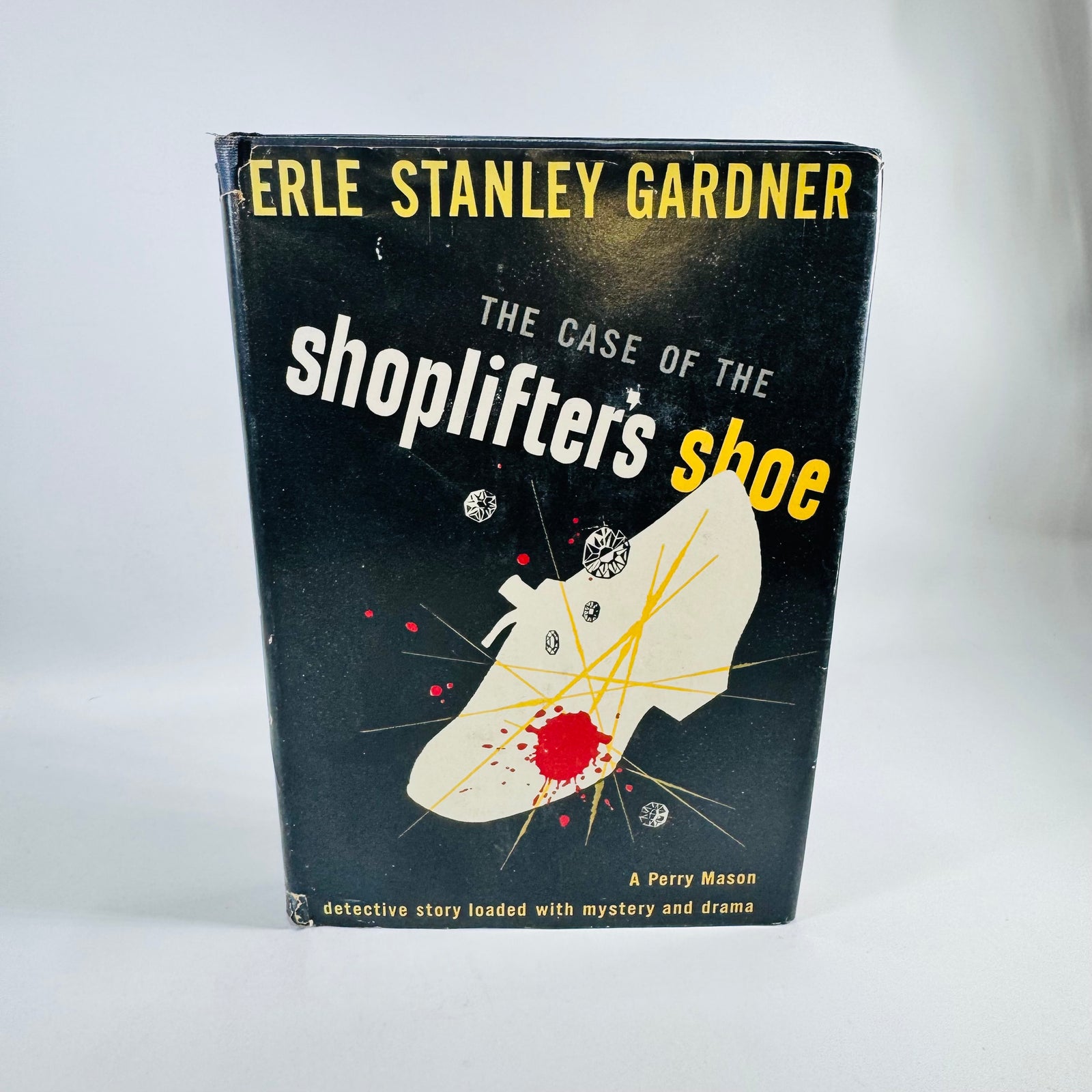 The Case of the Shoplifter's Shoe by Erle Stanley Gardner 1945 Tower Books Second Printing Hardcover with Dust Jacket