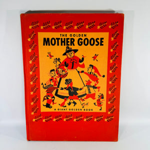 Vintage Mother Goose Book Giant Golden Book Alice and Martin Provensen 1948