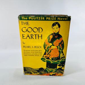 The Good Earth by Pearl S. Buck 1941 Triangle Books Hardcover DJ