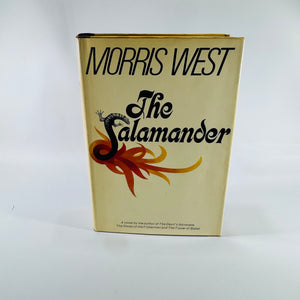 The Salamander Morris West 1973 William Morrow Hardcover Political Thriller with Dust Jacket
