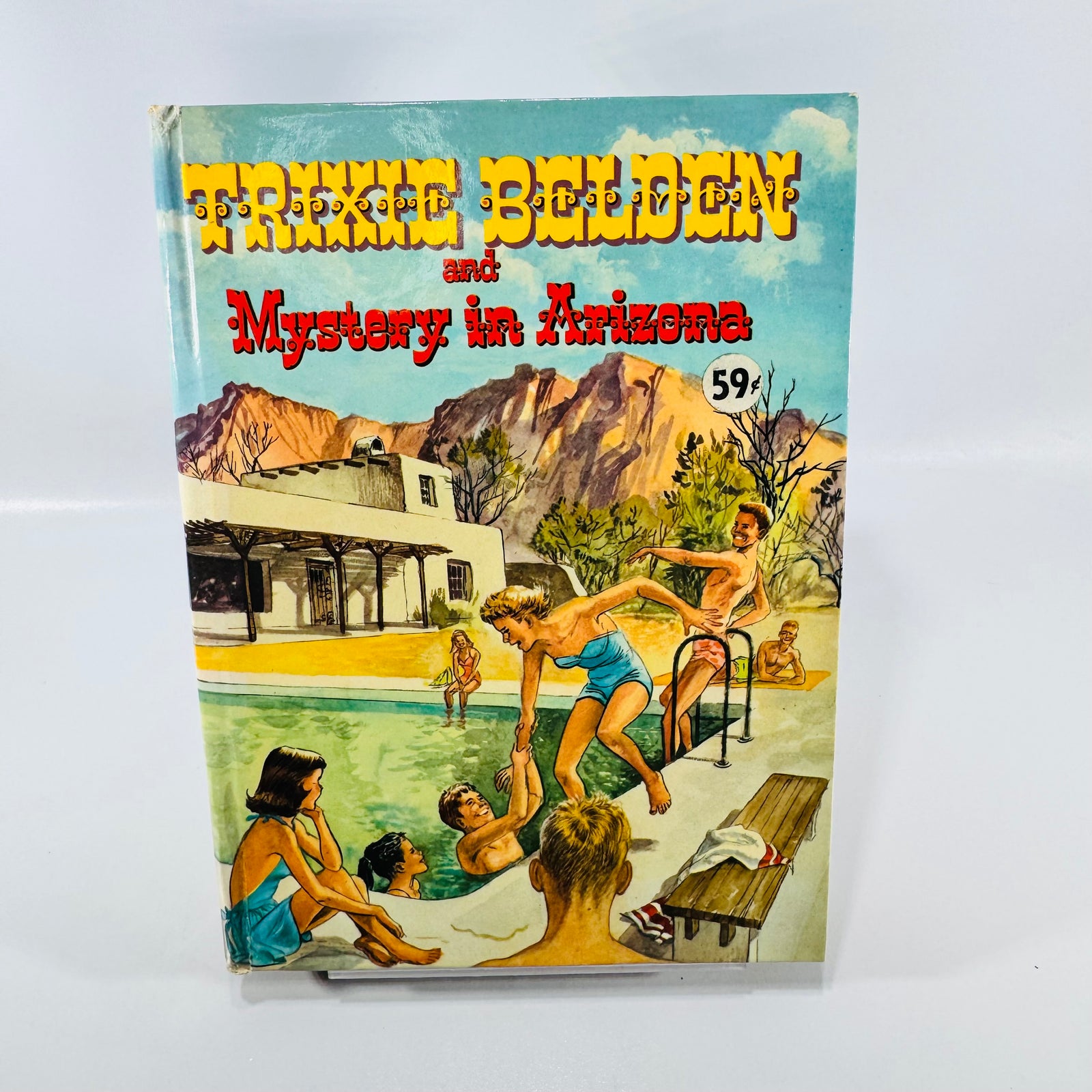 Trixie Belden and Mystery in Arizona by Julie Campbell 1958 Whitman Hardcover