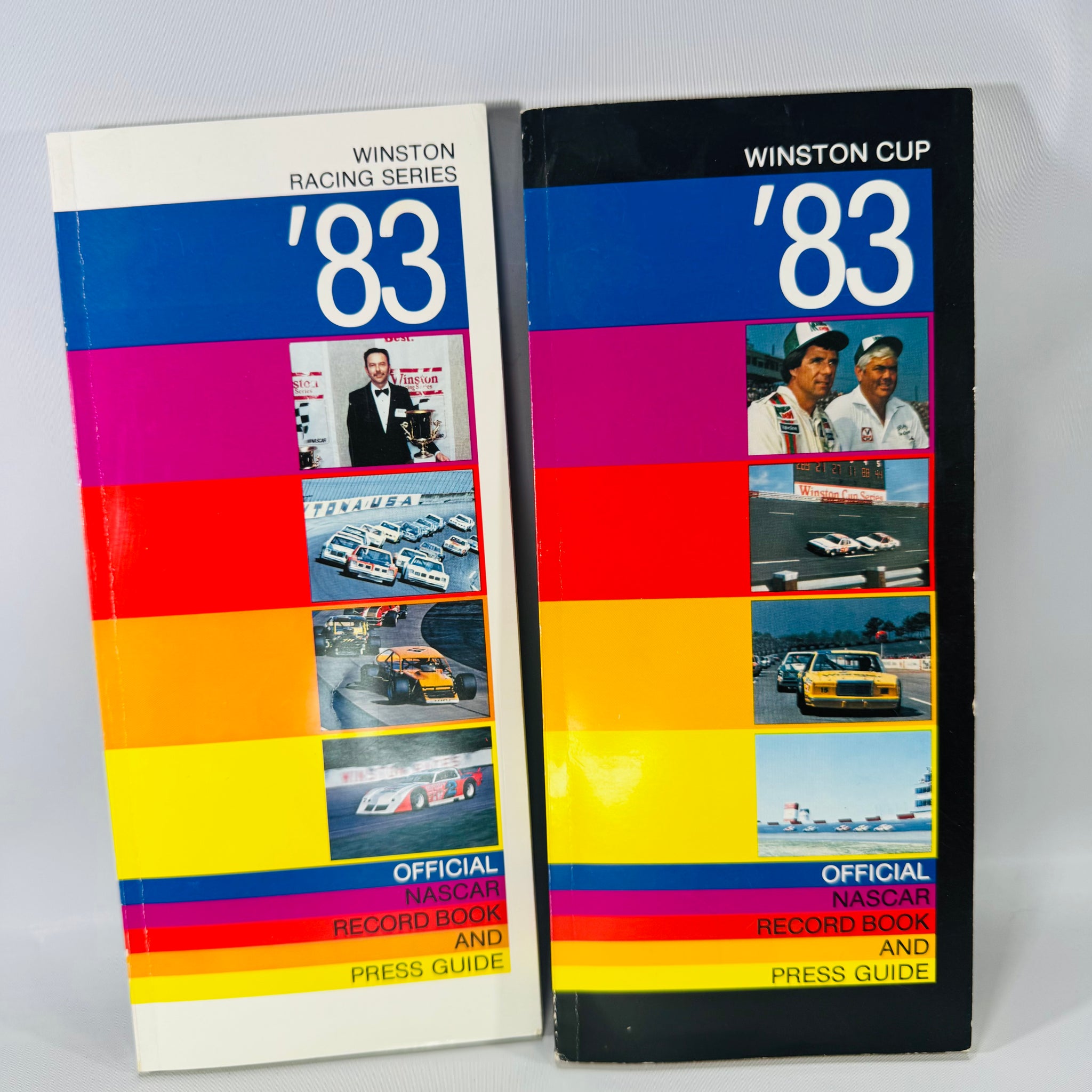 1983 NASCAR Record Book & Press Guide Bundle Winston Cup + Racing ...