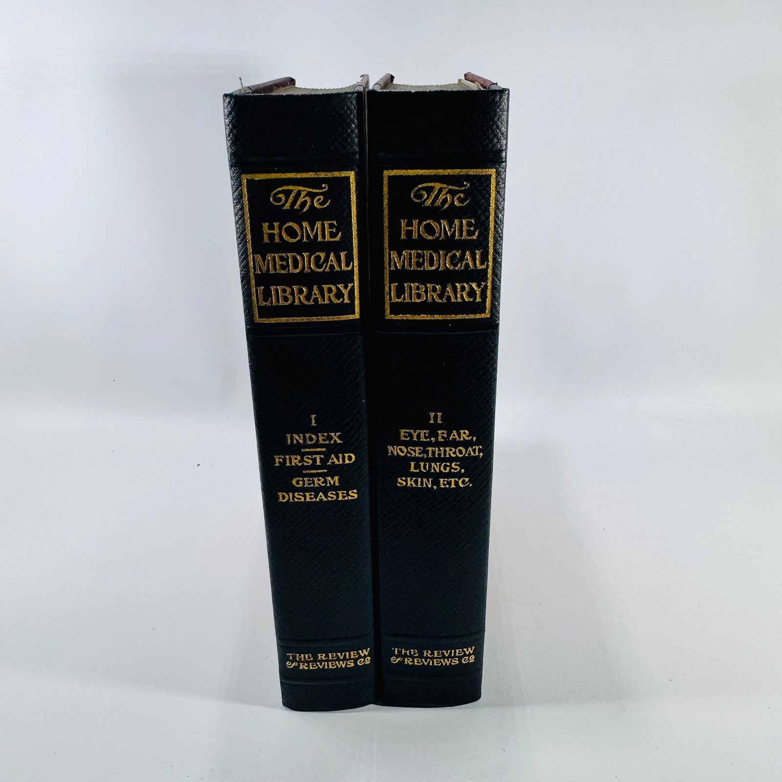 The Home Medical Library by Kenelm Winslow 1907 Volumes 1 and 2 Illustrated Hardcovers