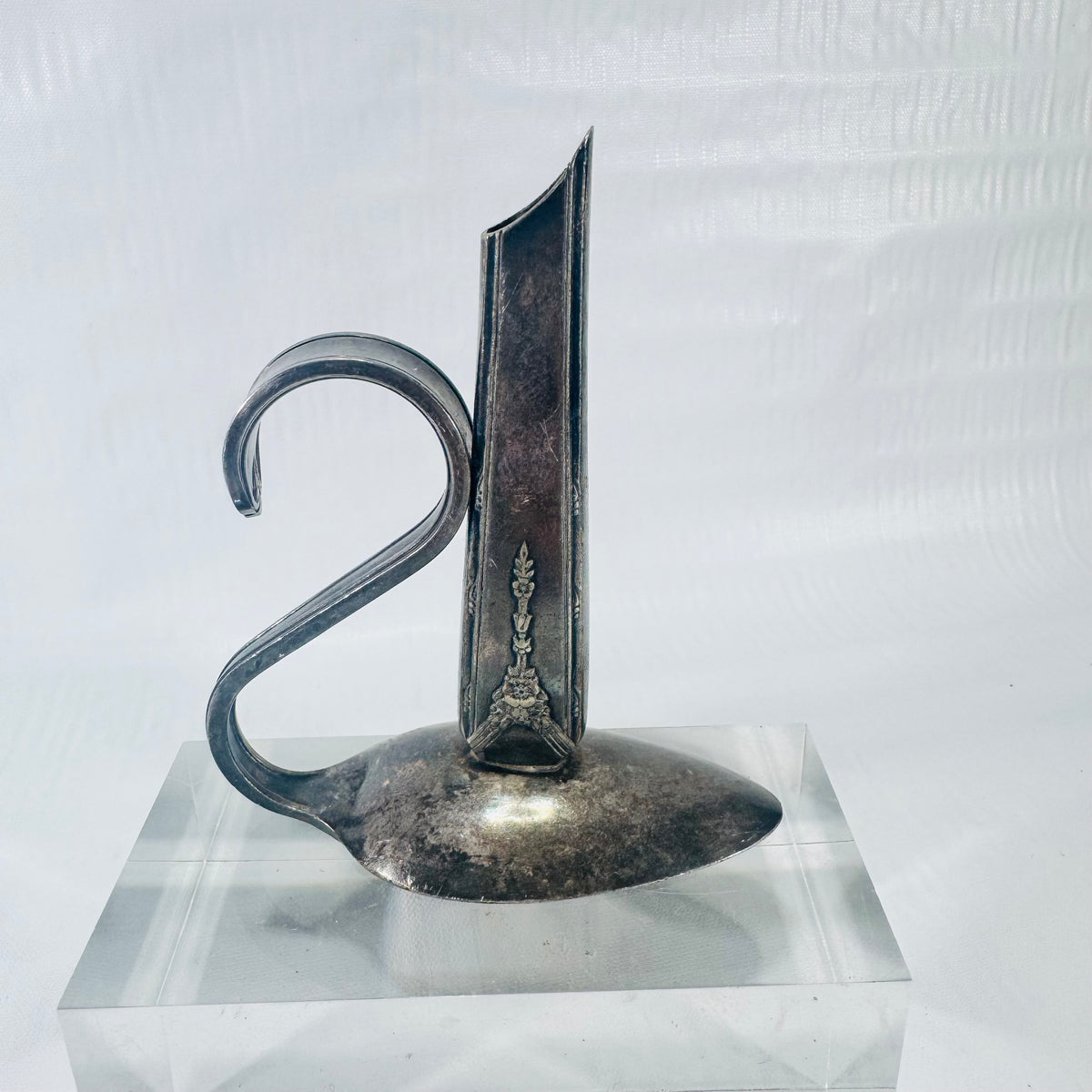 Upcycled Silverware Bud Vase Spoon and Knife Folk Art