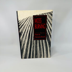 Vintage Poetry Hardcover — Moss Burning (1993) — Marianne Boruch | Oberlin College Press FIELD Poetry Series, Poetry