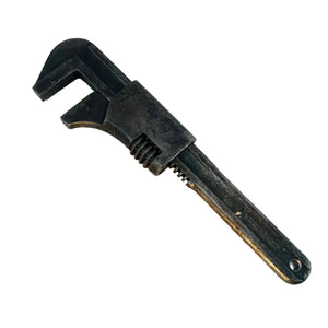 Vintage Billings & Spencer Model G Adjustable Auto Wrench, 11 Inch Hartford CT Tool, Early Mechanic Shop Wrench