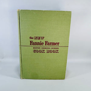 Vintage Fannie Farmer Boston Cooking-School Cook Book Ninth Edition 1951 Hardcover