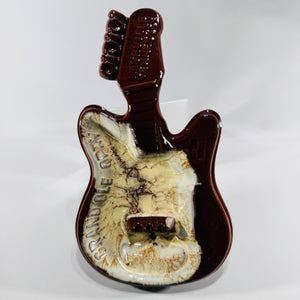 Vintage Grand Ole Opry Ceramic Guitar Ashtray Nashville Souvenir Tray Japan