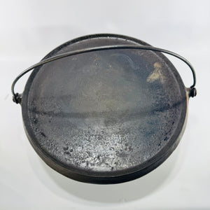 Wagner Ware Sidney -O- 1120 B Bailed Round Griddle 1922 to 1959 Cast Iron