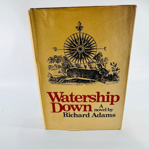 Watership Down Richard Adams 1974 Macmillan Hardcover Dust Jacket Later US Printing Classic Fantasy