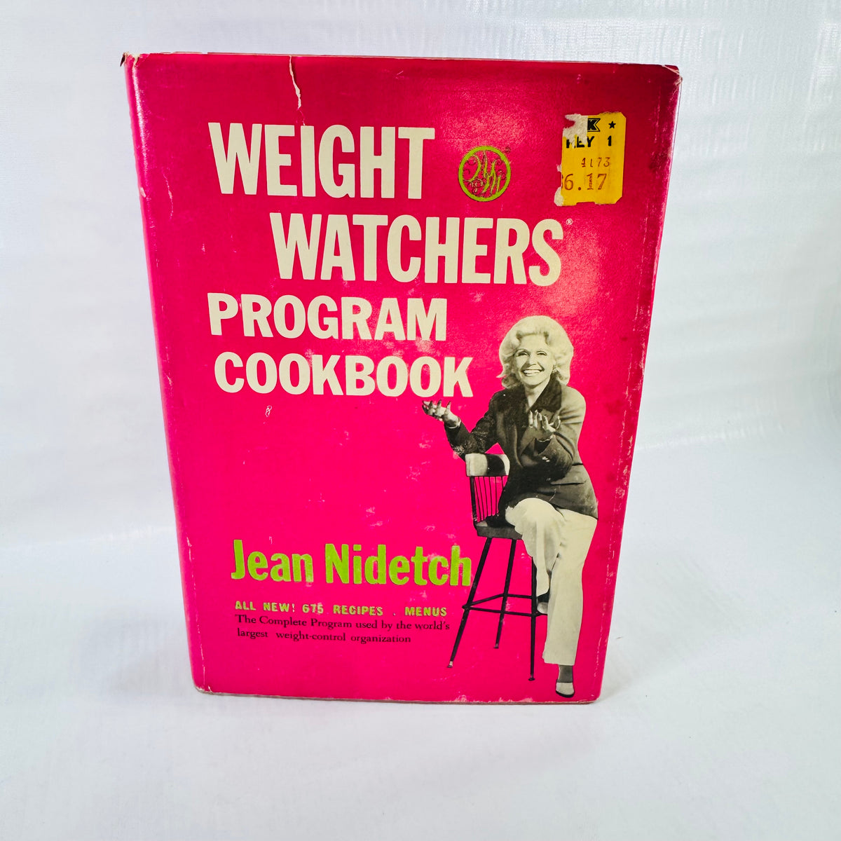 Weight Watchers Program Cookbook by Jean Nidetch 1973 Hardcover with Dust Jacket