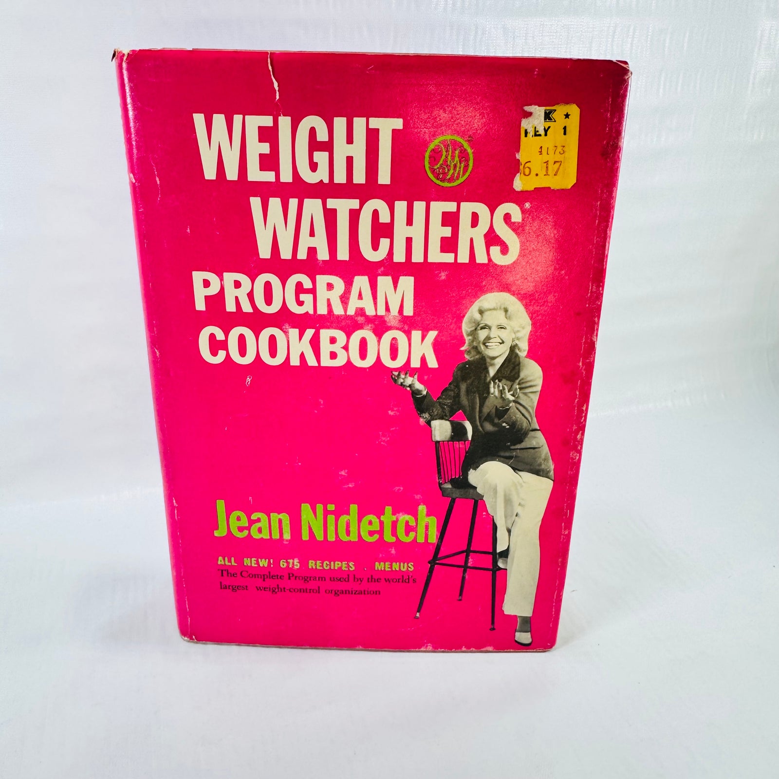 Weight Watchers Program Cookbook by Jean Nidetch 1973 Hardcover with Dust Jacket