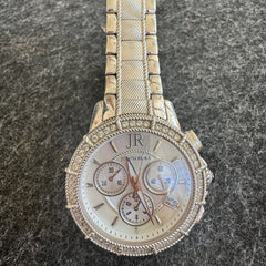 Judith Ripka Stainless Steel Chronograph Watch | Mother-of  display picture 2
