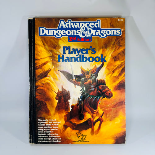 Advanced Dungeons & Dragons 2nd Edition Player’s Handbook (1989) — TSR | Fantasy Role-Playing Game Book