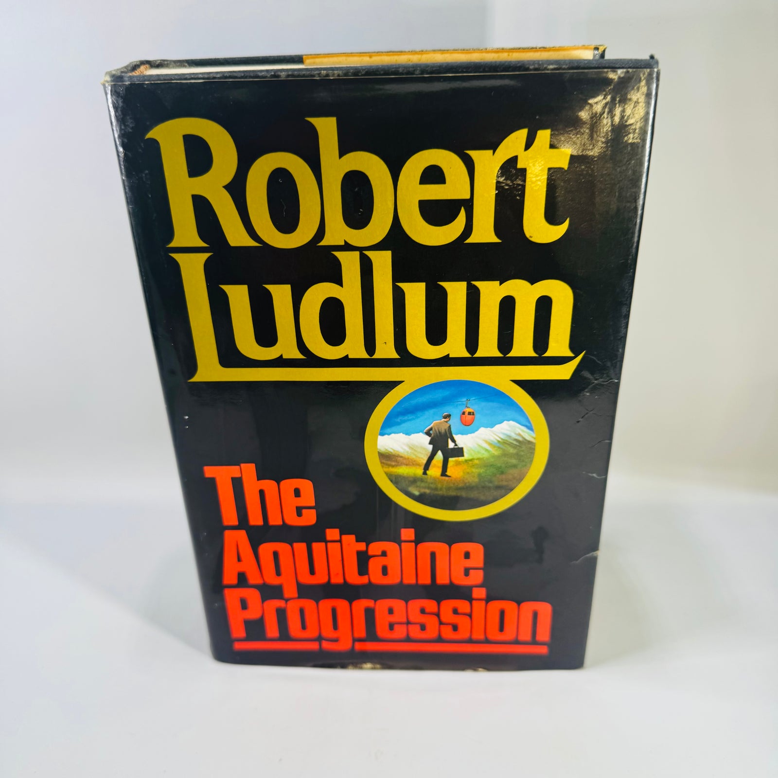 The Aquitaine Progression by Robert Ludlum — 1984 Hardcover First Edition