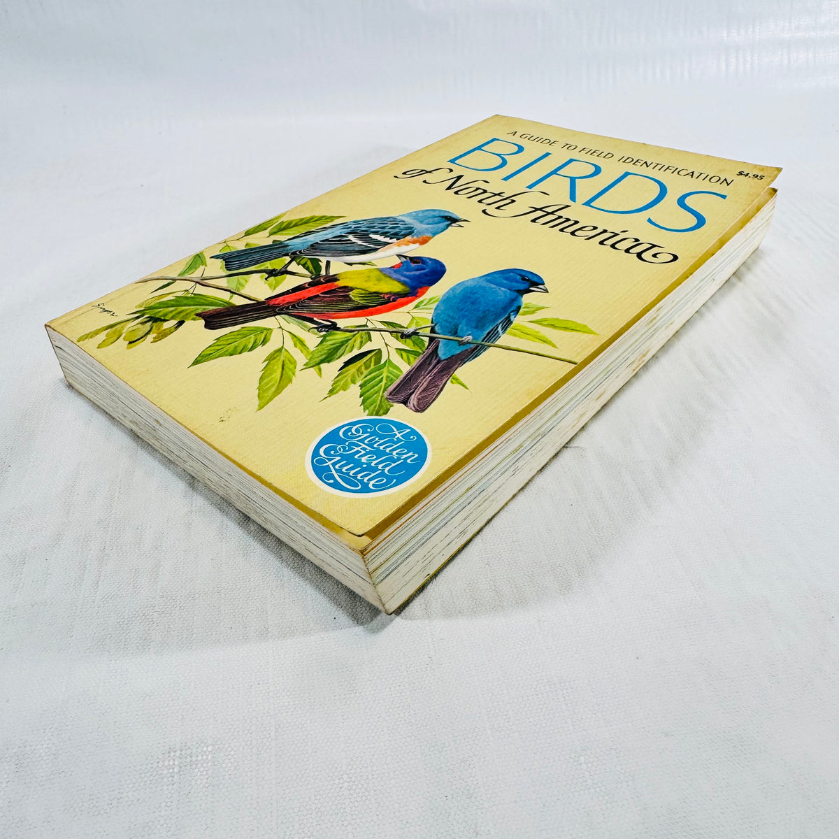 Angled front cover view of the vintage Birds of North America paperback