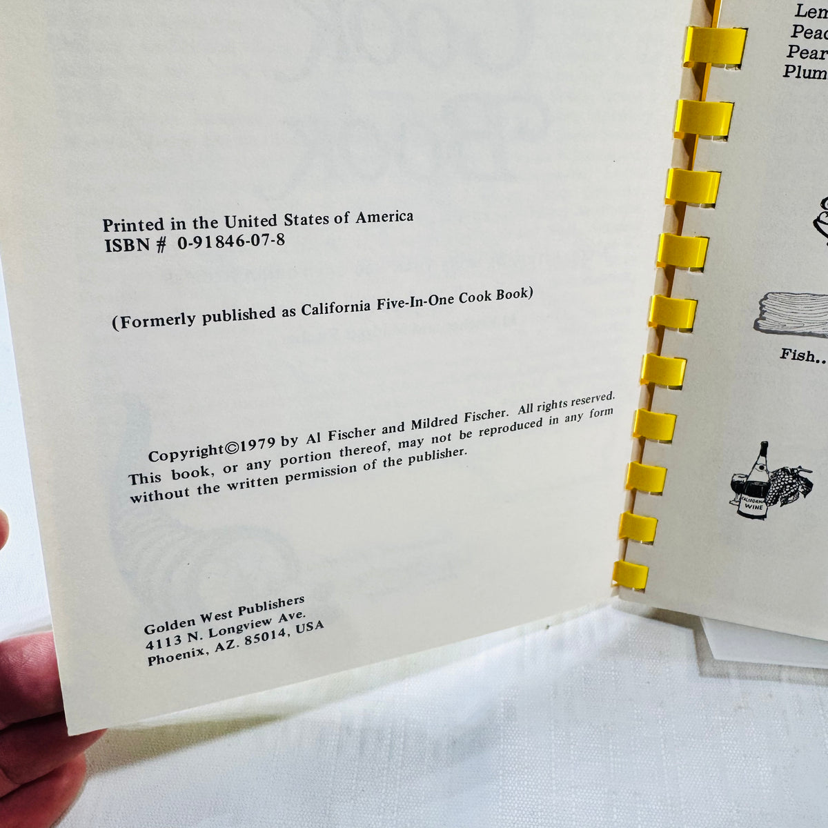 Copyright page showing 1979, Golden West Publishers, and Phoenix, Arizona