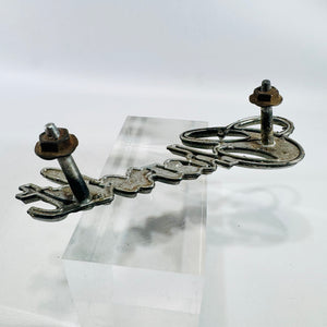 Chevrolet 342389 grille emblem rear mounting posts and hardware