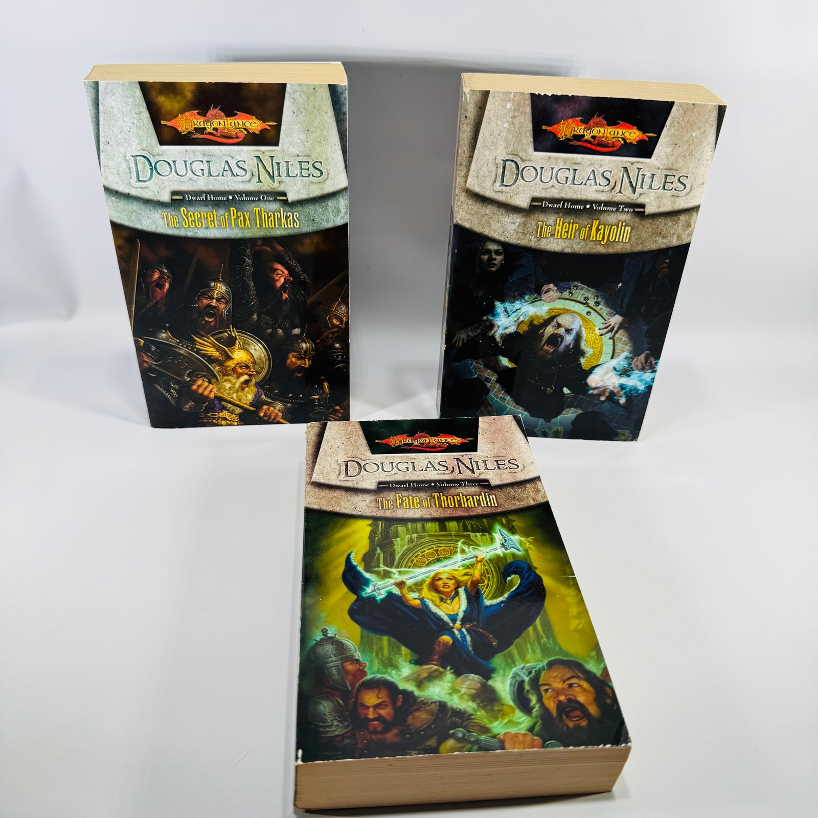 Dragonlance Dwarf Home Trilogy Paperback Set by Douglas Niles