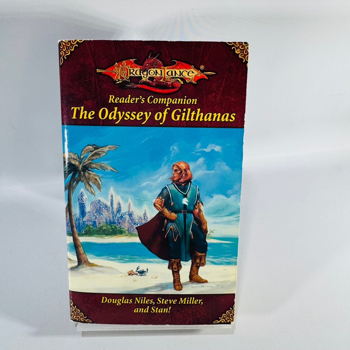 Dragonlance Reader’s Companion The Odyssey of Gilthanas 1999 TSR Fantasy Paperback
