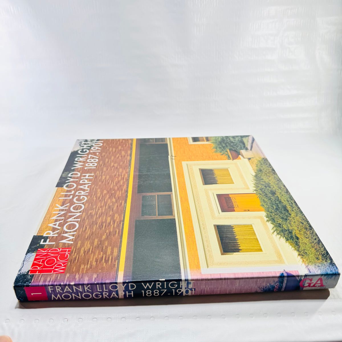 Spine of Frank Lloyd Wright Monograph 1887-1901 Volume 1