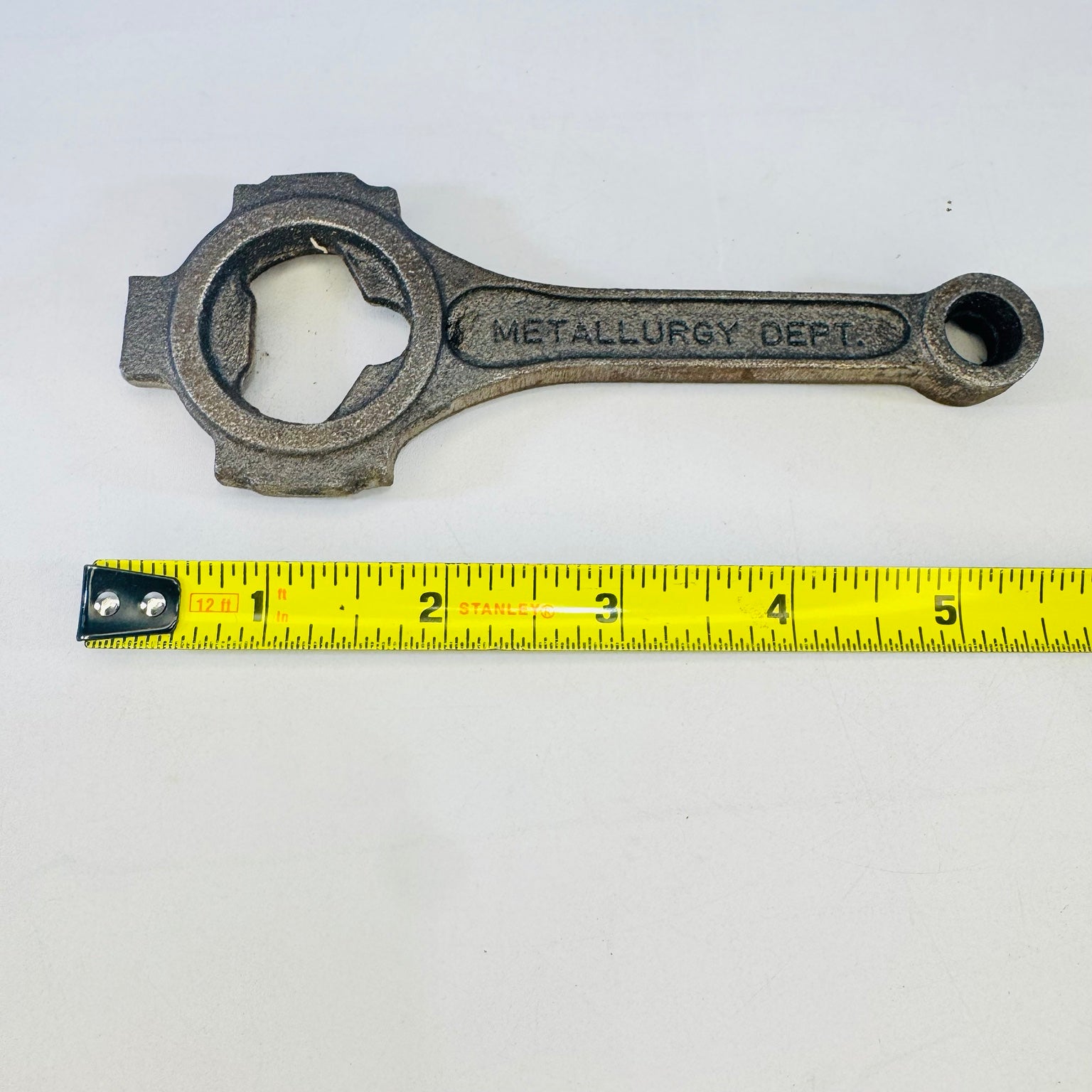 GM Research Metallurgy Dept Connecting Rod Bottle Opener Automotive Promo