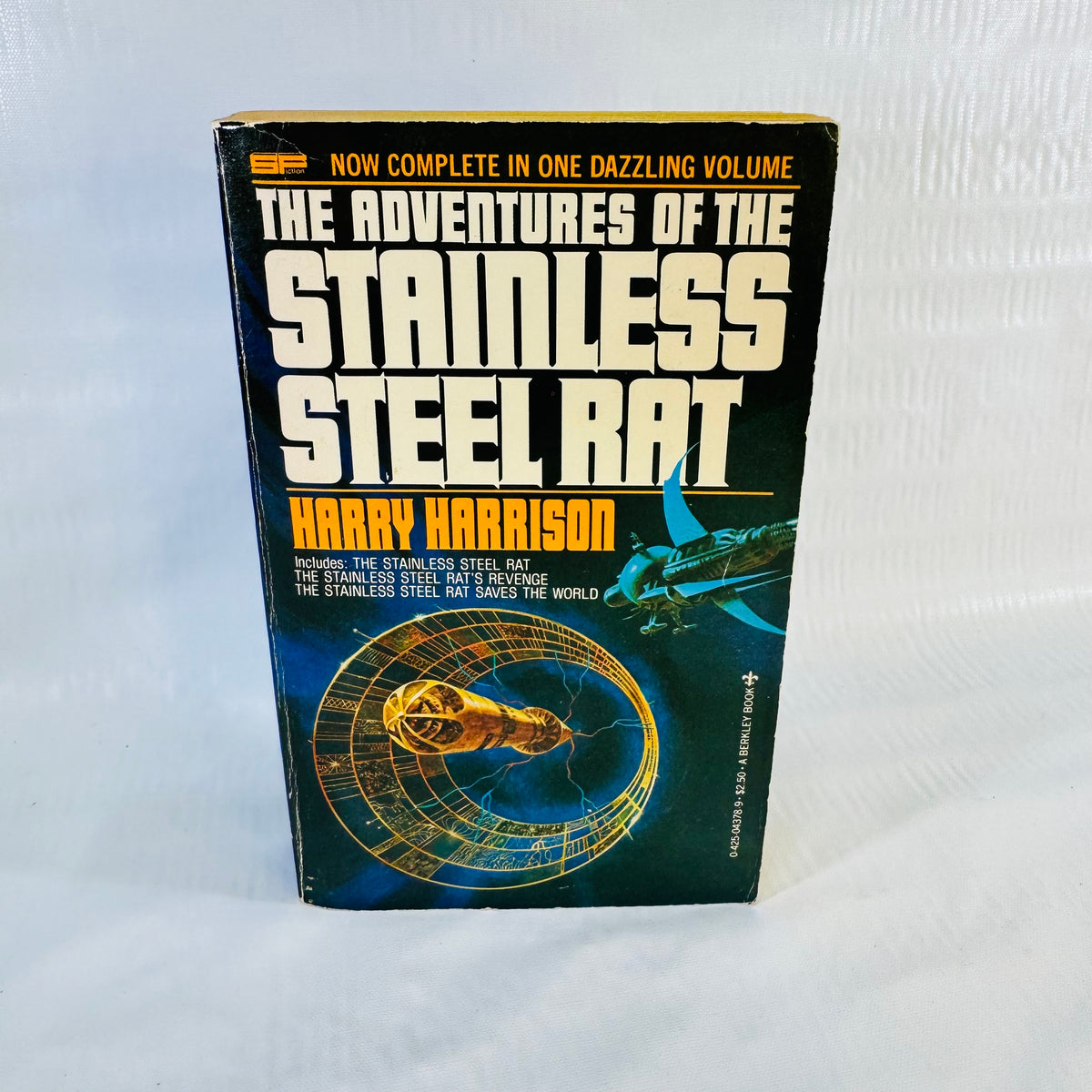 The Adventures of the Stainless Steel Rat by Harry Harrison 1978 Berkley Fourth Printing Paperback