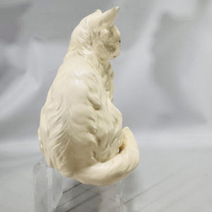 Lefton Japan Cat Figurine H1514 – Mid-Century Ceramic Kitty, 9x4 – Sweet Cat-Lover Gift & Collectible