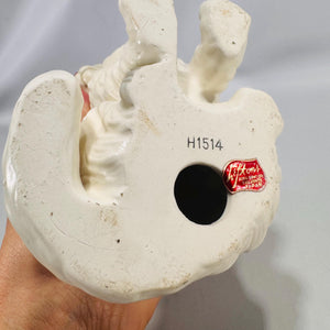 Lefton Japan Cat Figurine H1514 – Mid-Century Ceramic Kitty, 9x4 – Sweet Cat-Lover Gift & Collectible