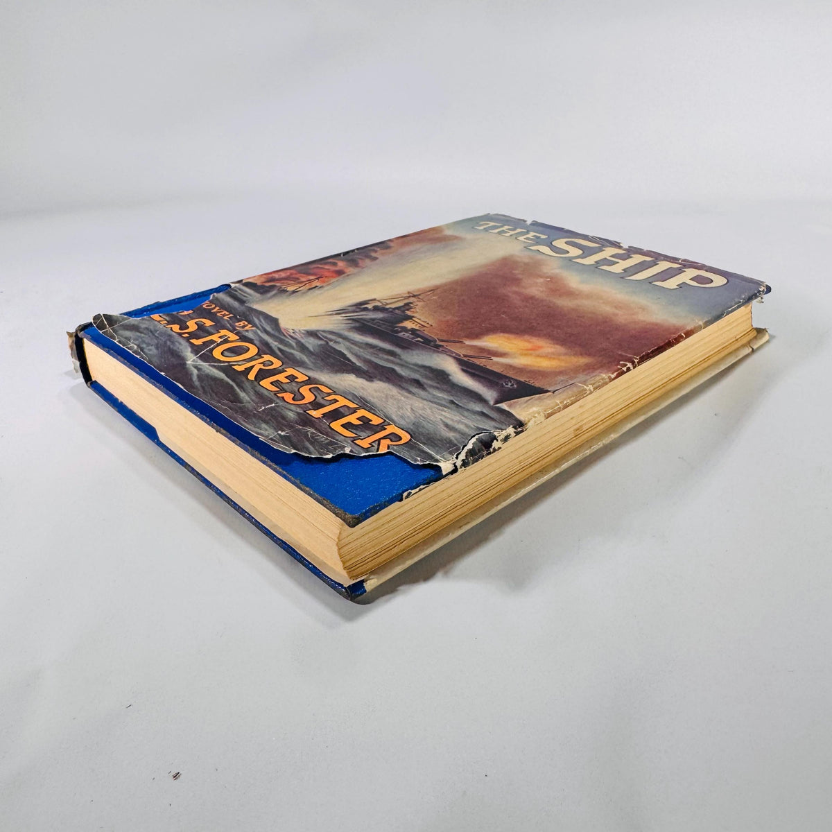WWII Naval Fiction The Ship by C. S. Forester | 1944 Sun Dial Press HC w/ Dust Jacket