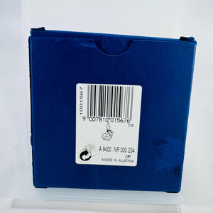 Swarovski Festive Hearts Ornament or Necklace (1001567) – Golden Shadow & Light Siam Crystal Heart, Original Box, Collectible Gift-Ready