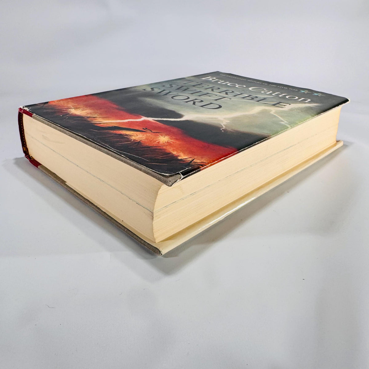 Terrible Swift Sword by Bruce Catton (1963) – Civil War History, Doubleday HC w/ Dust Jacket, Maps, Volume Two